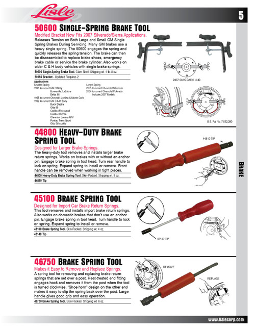 Brake Spring Tool   45100