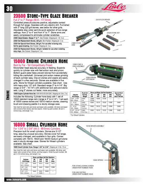Replacement 240G Stone Set (for 23500)   23530