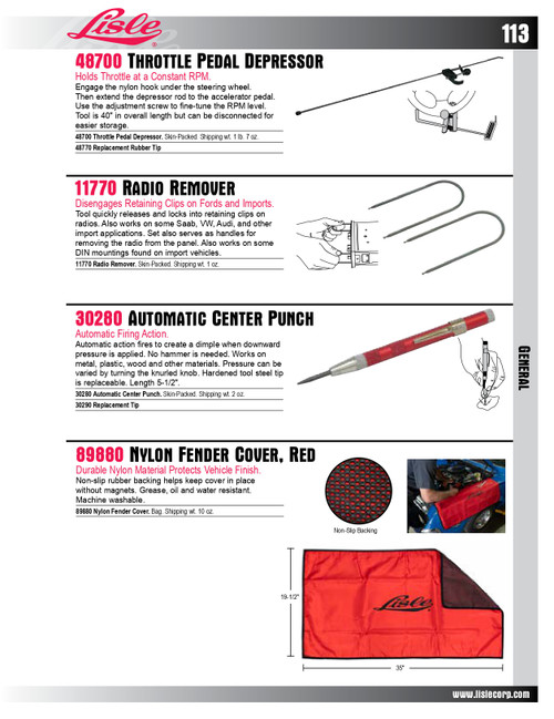 Ford Radio Removal Tool   11770
