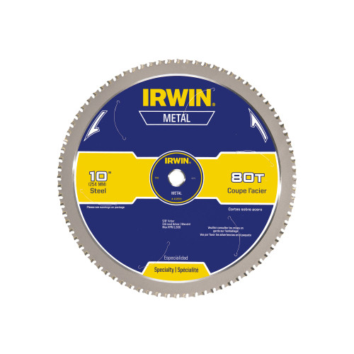 10" 80T Metal Cutting Circular Saw Blade   4935561