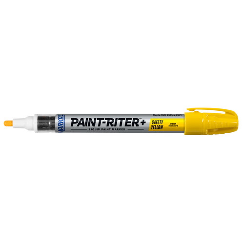 24 Pc. Paint-Riter®+ Safety Colors Liquid Paint Marker - Yellow   97271