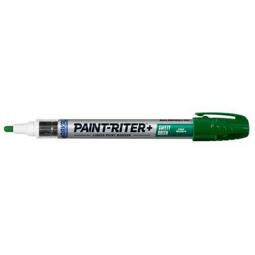 24 Pc. Paint-Riter®+ Safety Colors Liquid Paint Marker - Green   97276