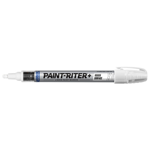 12 Pc. Paint-Riter®+ Rough Surface Liquid Paint Marker - White   97250