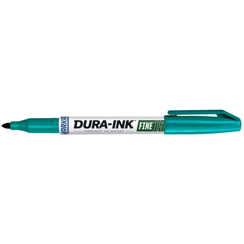 12 Pc. DURA-INK® Fine Permanent Ink Marker - Green   96026
