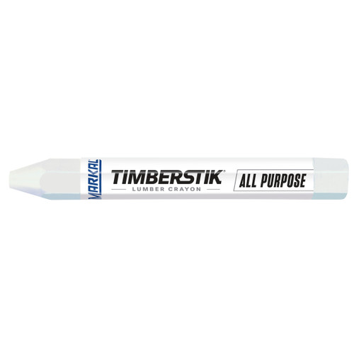 12 Pc. Timberstik® All Purpose Lumber Crayon - White   80350