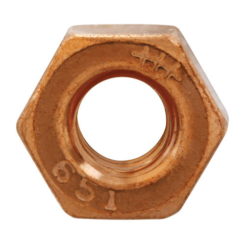1/2"-13 UNC Silicon Bronze Hex Nut 50 Pc.   5426-022