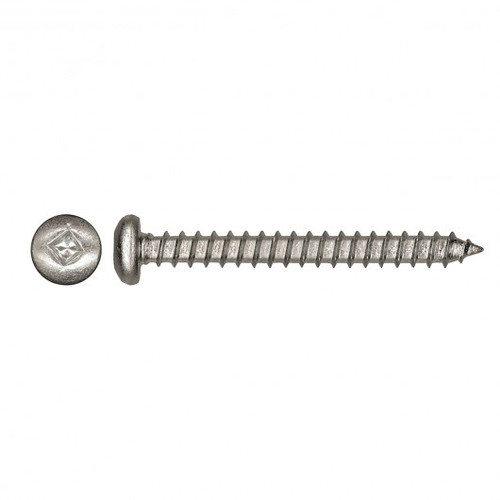 #12 x 1-1/4" Pan Head Stainless Steel Tapping Screw 100 Pc.   5163-252