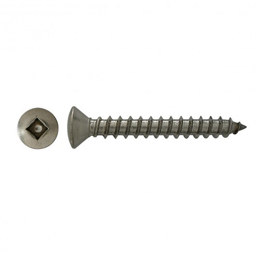 #10 x 2-1/2" Oval Head Stainless Steel Tapping Screw 100 Pc.   5165-202