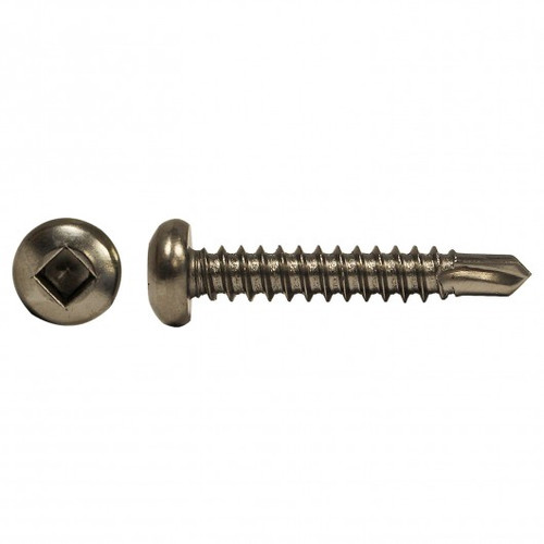 #6 x 1/2" Drill-X® Pan Head Stainless Steel Tapping Screw 100 Pc.   5176-031