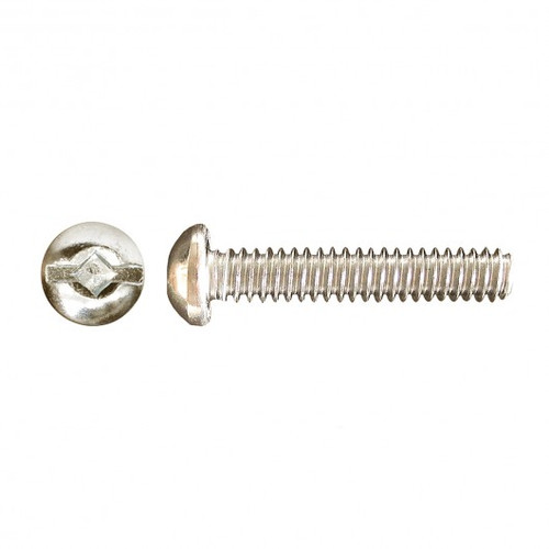 #10-24 x 3" Pan Head Steel Machine Screw 100 Pc.   1741-204