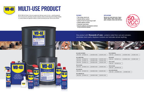 WD-40® Multi-Use Smart Straw Lubricant 226g Aerosol   01300