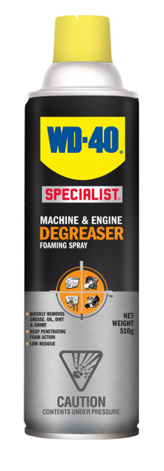 WD-40® Specialist® Machine & Engine Degreaser Foaming 510g Aerosol   02206