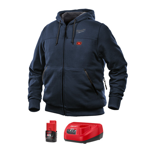 M12 Blue Heated Hoodie Kit M  302BL-21M