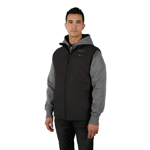 M12 Black Heated Axis Vest Only 2X  305B-202X