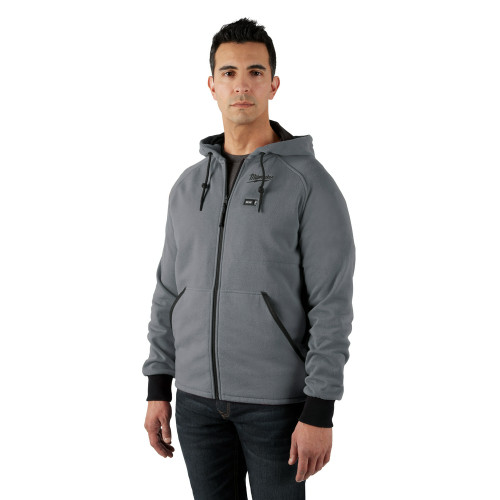 M12 Grey Heated Hoodie Only 3X  306G-203X