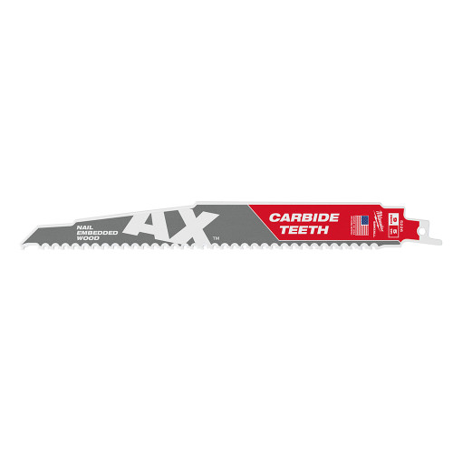 SAWZALL® Blade 9" Carbide AX® - 25 Pack  48-00-8526