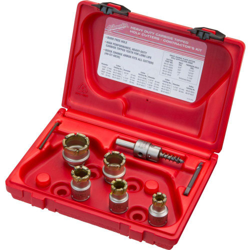 7Pc. Carbide Plate Cutter Kit  49-22-8210