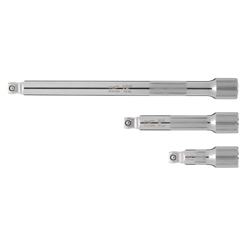 3Pc. 1/2" Drive Chrome  Wobble Extension Set  48-22-9352