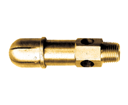 Brass Gas Slotted Cap Jet - Drill Size 67  GS22-67