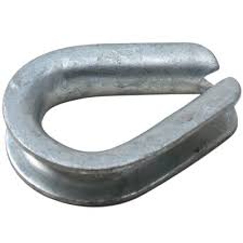 7/8" Heavy Wire Rope Thimble   2906 0056