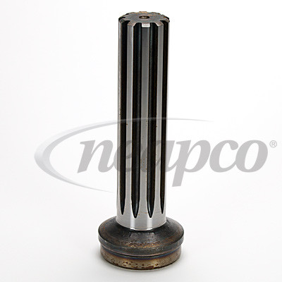 2.00" 10 Spline - 3.500" x .095" Round - Wing Bearing Stub Shaft  9276J