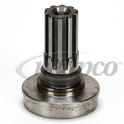 1.500" 10 Spline - 3.500" x .083" Round - Midship Stub Shaft w/Bolt  N3-53-1081