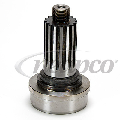 2.349" 16 Spline - 4.500" x .134" Round - Midship Stub Shaft w/Nut  N6.5-53-91