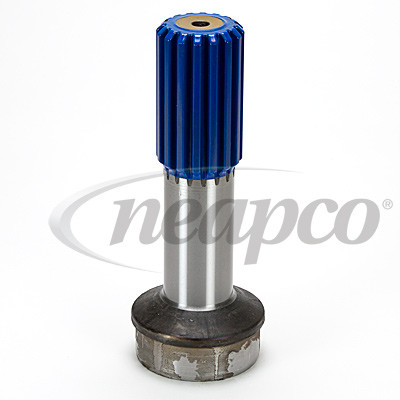 2.500" 16 Spline - 4.00" x .134" Round - Slip Stub Shaft  N6-40-541