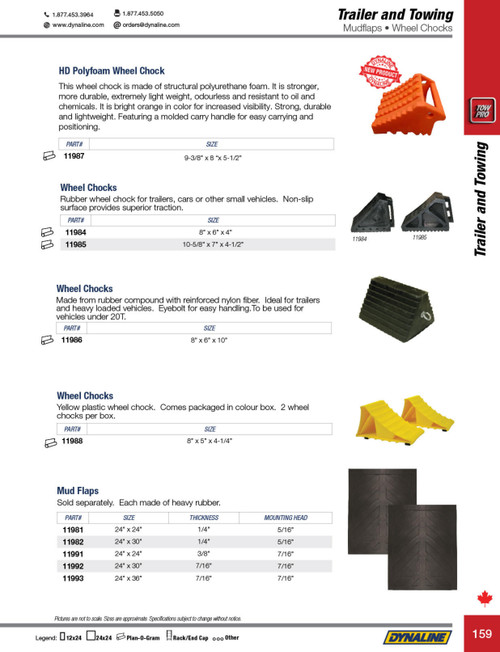 Heavy Mud Flap 24 x 24 x 3/8"  11991