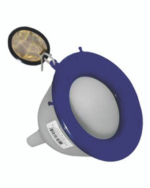 Plastic Funnel w/Filter & Anti-Splash Rim 5" Diameter  13015