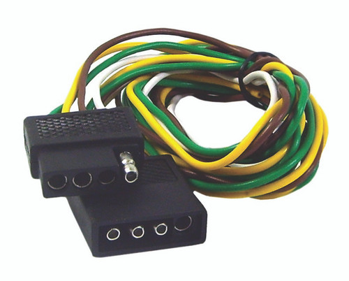 Flat 4 Pin Trailer Connector  27006