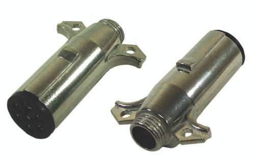 Round 7 Pole Die Cast Plug - Trailer Side  27060