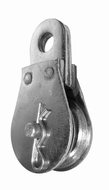 Stamped Steel Fixed Eye Pulley Block 2"  55855