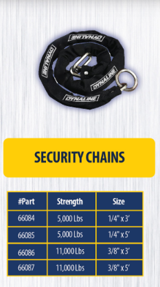 1/4" x 5' @ 5000lbs. Trailer Safety Chain  66085