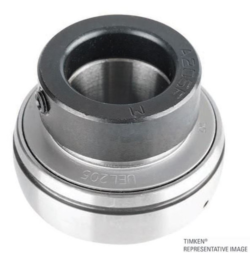 40mm Extended Bore Spherical Ball Bearing Insert w/Eccentric Locking Collar   UEL208