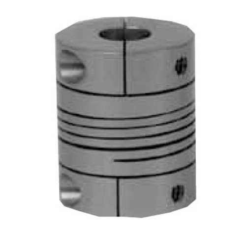 1/4 x 3/8" Shaft Lovejoy® EC100 Single Beam Clamp Coupling   EC100-BEAM CP-1/4X3/8
