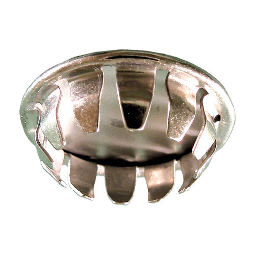 1" Nickel Plated Hole Button Plug 50 Pc.   314-030
