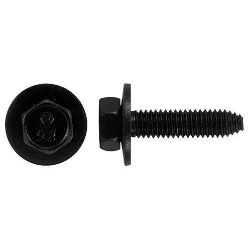 M6-1.0 x 25mm Black Oxide Body Bolt 25 Pc.   245-407