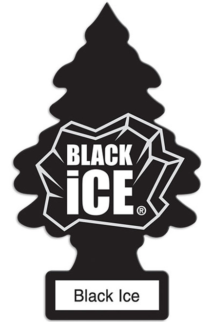 12 Pack - Regular Strength Black Ice Air Freshener   U1P-10155