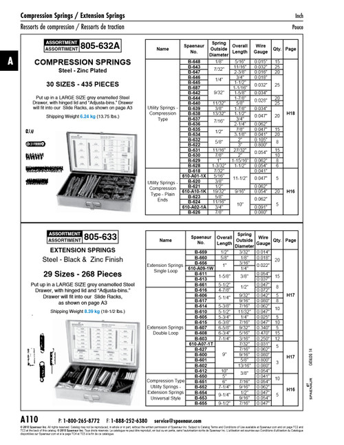 Compression Spring Assortment   805-632A