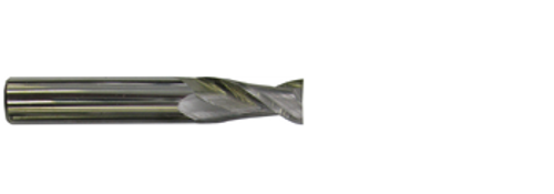 1/8" TiAln Coated Solid Carbide 2 Flute End Mill   SC20125A