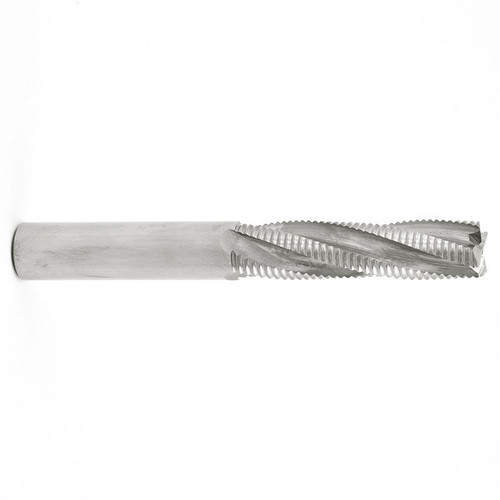 5/8" TiN Coated Solid Carbide 4 Flute Roughing End Mill   SC47625T