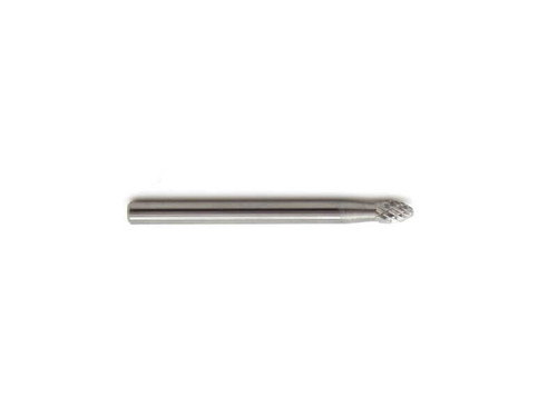 1/8" SE-Type Miniature Double Cut Oval Carbide Burr   SC90159
