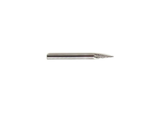 1/8" SM-Type Miniature Single Cut Cone Carbide Burr   SC91179