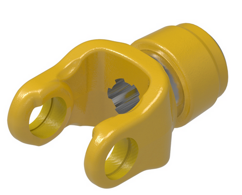 1-3/8"-6 Spline - Spring-Lok QD Yoke - Bondioli® 6 / Walterscheid® AW22 Series  PTO101-8606
