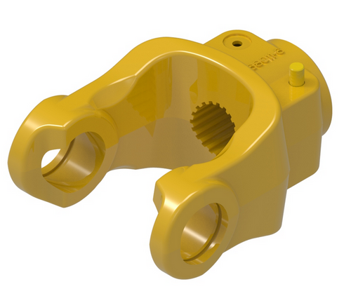 1-3/8"-21 Spline - Push Pin QD Yoke - Bondioli® 8 / Walterscheid® AW24 Series  PTO102-6821