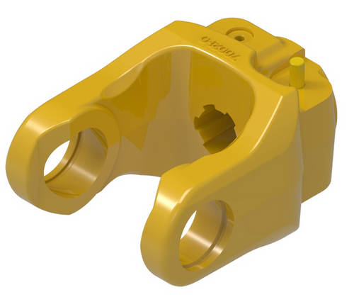 1-3/8"-6 Spline - Push Pin QD Yoke - Bondioli® 9 Series  PTO102-6906