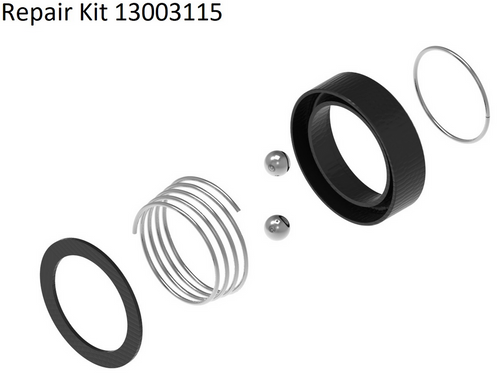 1"-15 Spline - Spring-Lok QD Yoke Repair Kit - 6 Series  PTO13003115