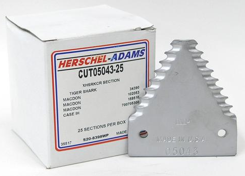 25 Pack Sickle Sections  CUT05043-25