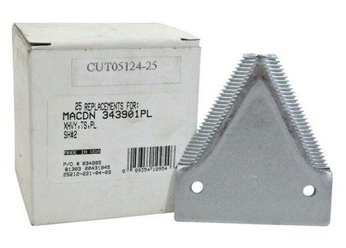 25 Pack Sickle Sections  CUT05124-25